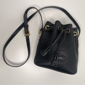 Black Drawstring Vintage Dooney
